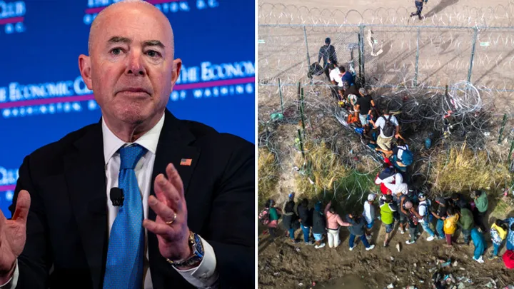 DHS chief Mayorkas questioned on reports of ‘mass amnesty’ for asylum seekers