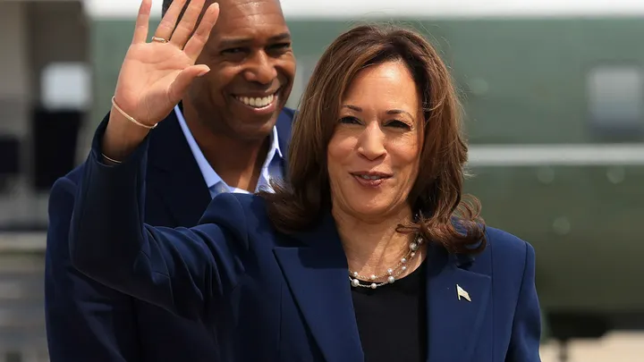 Harris won’t say when she first learned Biden was dropping out of presidential race