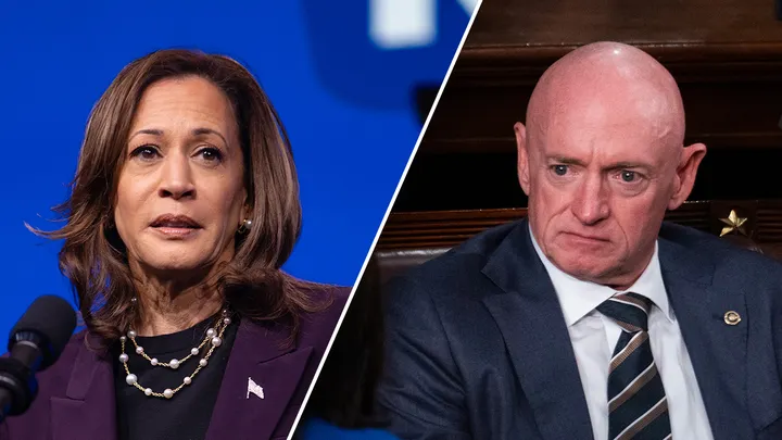 VP contender Mark Kelly dodges questions on Kamala Harris’ policy flip-flops